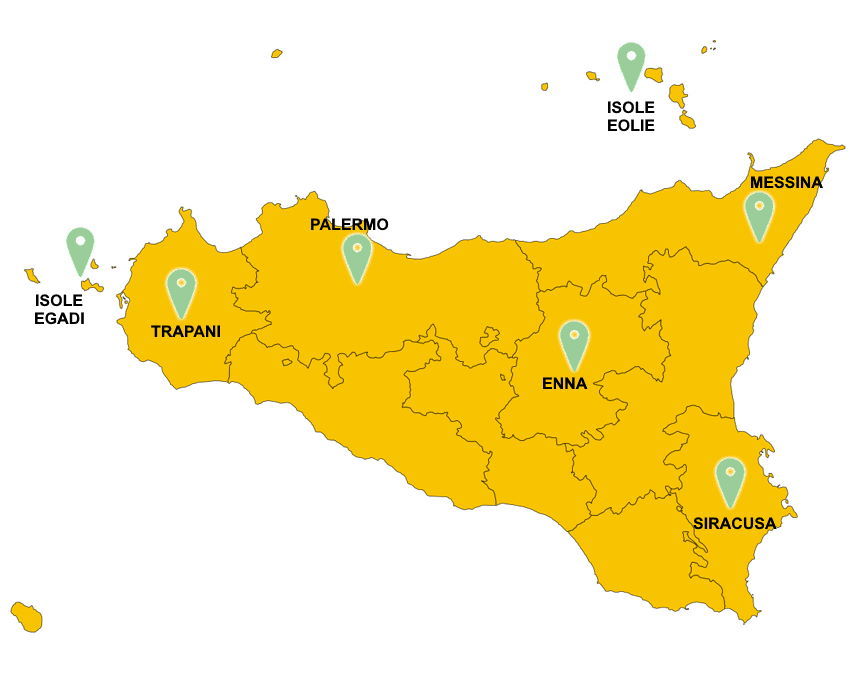 Esplora La Mappa Sicily By Sicily